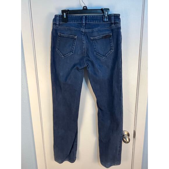 Prada Jeans Size 28 Low Size Dark Wash Straight Leg Preppy Minimalist - Picture 4 of 9